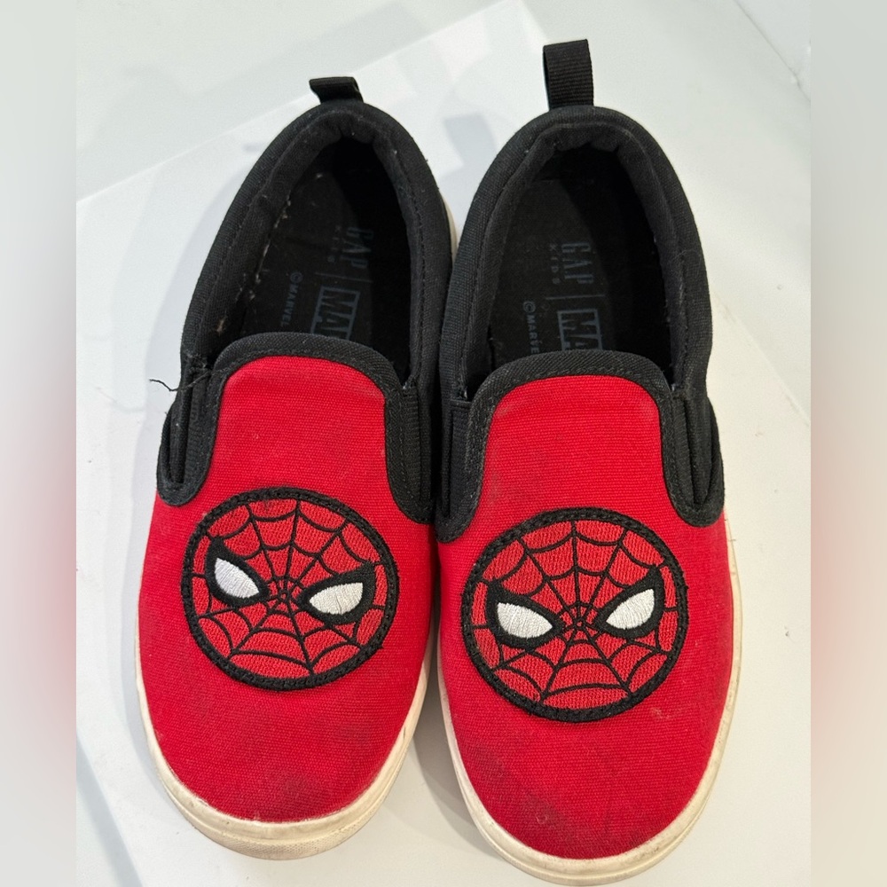 Marvel Kids Red Spider-Man Slip-On Shoes